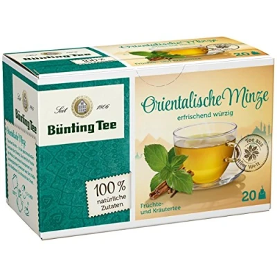 Abbildung von Bünting Tee Orientalische Minze Kräutertee, erfrischend 20 Teebeutel