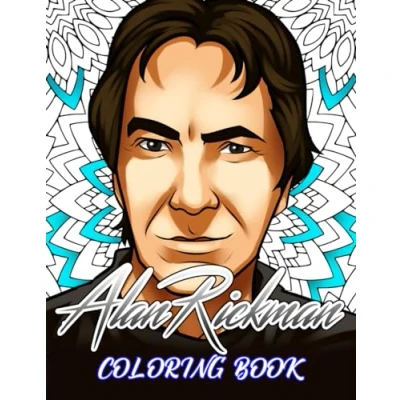 Abbildung von Alan Rickman Coloring Book: Adult Books