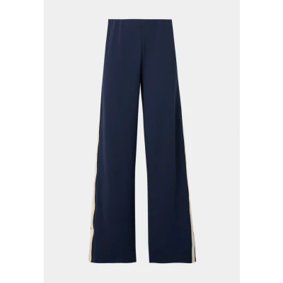 Abbildung von Vero Moda Vmberlin WIDE Panel NOOS Stoffhose, Damen, Größe: XLx30, Navy