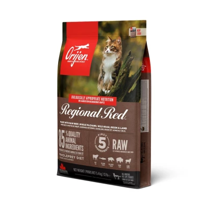 Abbildung von 5.4 kg Orijen Regional Red Katzenfutter