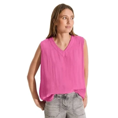 Abbildung von Cecil Struktur Top, Damen, Größe: XS, Pink