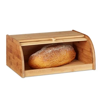 Abbildung von relaxdays Brotkasten Bambus, (1 tlg)