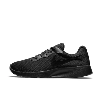 Abbildung von Nike Tanjun Herren Sneaker Black/Black Barely Volt 42