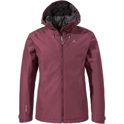 Abbildung von Schöffel Regenjacke / wasserabweisende Jacke, Damen, Größe: 44, Pink