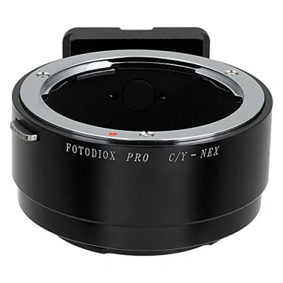 Abbildung von Fotodiox Pro Lens Mount Adapter Compatible with Contax/Yashica (CY) Lenses on Sony E Cameras