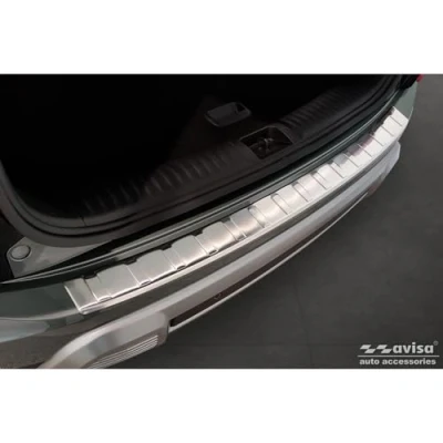 Abbildung von Avisa Edelstahl Heckstoßstangenschutz kompatibel mit SsangYong Torres (J100) 2022 &#039;Ribs&#039;, Silber