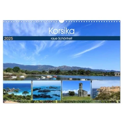Abbildung von Korsika raue Schönheit (Wandkalender 2025 DIN A3 quer), CALVENDO Monatskalender