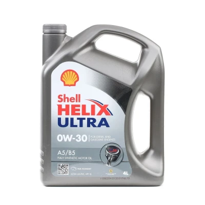 Abbildung von Shell Helix Ultra A5/B5 0W 30 4l Motoröl 550040651 HYUNDAI: i20 II Schrägheck, i30 ix35, TOYOTA: Yaris Avensis Kombi