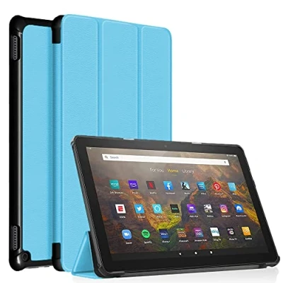 Abbildung von ODQQDO 10.1 Zoll Tablet Hülle Smart Stand Protective Case Ultra Light (Nur kompatibel 13 Generation, 2023),Nicht mit Huawei,Samsung,Sky Blue
