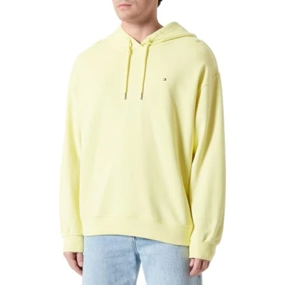 Abbildung von Tommy Hilfiger Curve FLAG ON Chest Hoodie Sweatshirt, Damen, Größe: 48, Yellow tulip