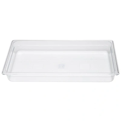 Abbildung von GN Behälter 1/1 Polycarbonat 65 mm Höhe 7,4 l Füllmenge 53 x 32,5 transparent Gastro Gastronormbehälter Kunststoff PC kaufen