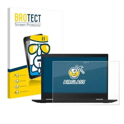Abbildung von BROTECT Schutzglas für Lenovo ThinkPad X390 Yoga Schutzfolie Panzer Folie Glas [Extrem Kratzfest 9H, Anti Fingerprint, Ultra Transparent]