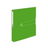 Abbildung von Herlitz 11226388 Ringbuch A4 (PP, 2 Ring Kombi Mechanik, 3,8 cm Rücken, 25 mm Füllhöhe) opak apfel