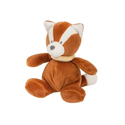 Abbildung von Nattou Kuscheltier, Roter Panda Boris, Wegbegleiter ab der Geburt, Ca. 15 cm, Vegan, Boris &amp; Jungo, Orange
