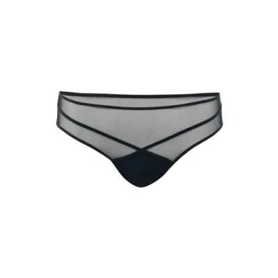 Abbildung von Athena Damen Tulle K168 Slip, Noir, XL