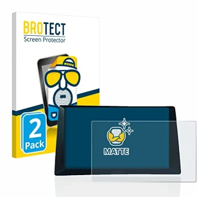 Abbildung von BROTECT Entspiegelungs Schutzfolie für Audi A5 8T 2010 MMI 3G High (2 Stück) Matte Displayschutz Folie, Anti Reflex, Fingerprint