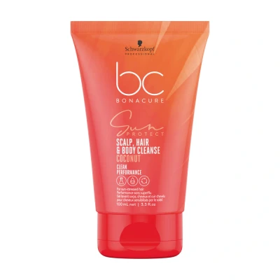Abbildung von Schwarzkopf BC Sun 3 in 1 Scalp, Hair &amp; Body Shampoo 100ml