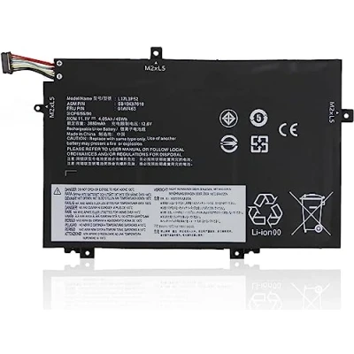 Abbildung von AKKEE L17L3P52 01AV463 Laptop Akku für Lenovo ThinkPad L480 L490 L580 L590 L14 Gen 1 2 L15 Series L17C3P52 01AV466 L17M3P53 SB10K97610 SB10K97611 01AV464 L17M3P54 01AV465 11.1V 45Wh