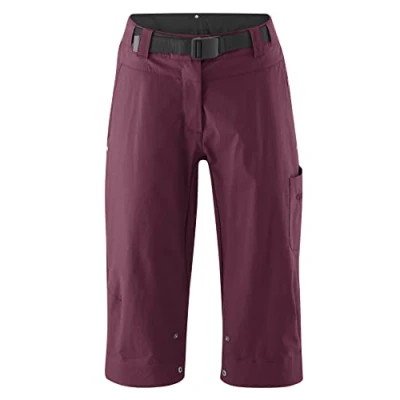 Abbildung von Gonso Damen Radhose Ruth 3/4, Fahrradhose mit einknöpfbarer Radunterhose
