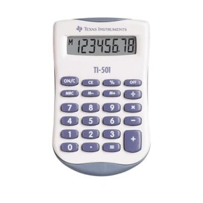 Abbildung von Texas Instruments Taschenrechner TI 501