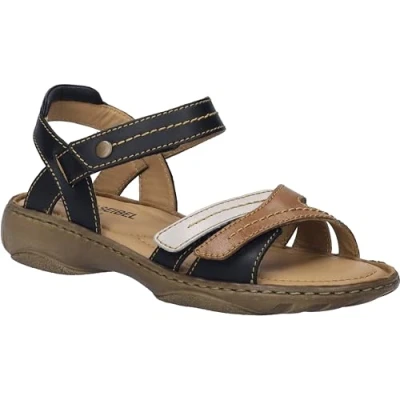 Abbildung von Josef Seibel Debra Trekkingsandale, Damen, Größe: 41, Schwarz multi Schuhe