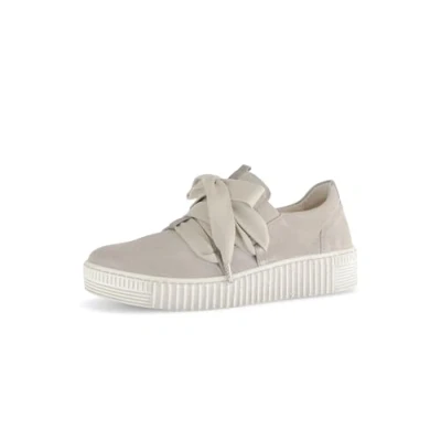 Abbildung von Gabor Damen Low Top Sneaker, Frauen Halbschuhe,schnürschuhe,schnürer,straßenschuhe,Strassenschuhe,Sportschuhe,Silk,35 EU / 2.5 UK