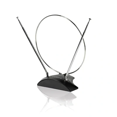 Abbildung von Vivanco TVA 3020 Passive DVB T/T2 Teleskopantenne innen Schwarz