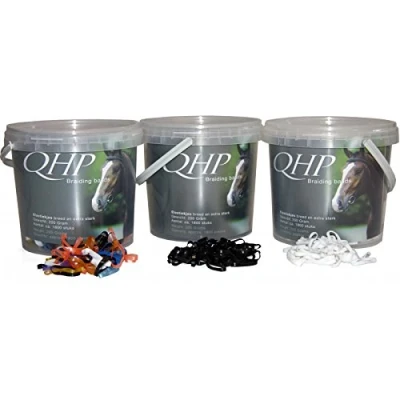 Abbildung von QHP Invlechtelastiekjes breed 200g