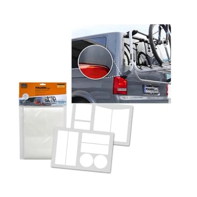 Abbildung von Foliatec Lack Schutzfolie Lackschutzfolie Auto Fahrradträger, Universal Set, 10 teilig