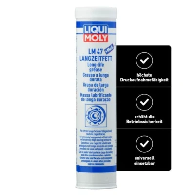 Abbildung von LIQUI MOLY LM 47 Langzeitfett + MoS2 400 g Lithium Fett Art. Nr.: 3520, farblos