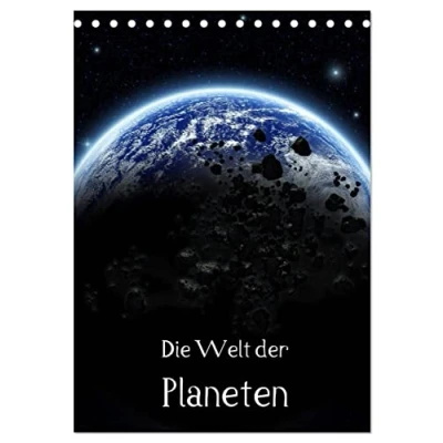 Abbildung von Die Welt der Planeten (Tischkalender 2025 DIN A5 hoch), CALVENDO Monatskalender