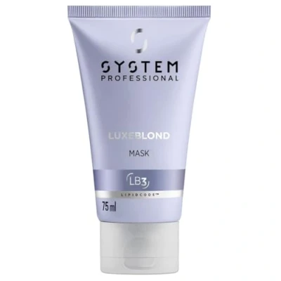 Abbildung von System Professional LipidCode LuxeBlond Mask LB3 75 ml
