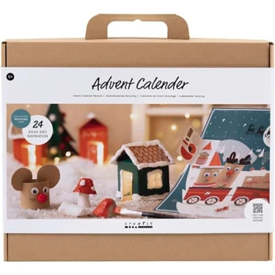 Abbildung von Adventskalender Kinder Recycling 24 Kreative Projekte