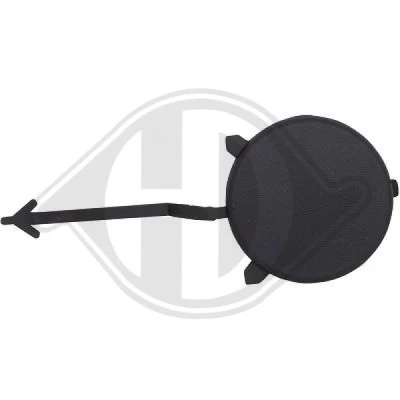 Abbildung von DIEDERICHS 4013763 Klappe, Abschlepphaken vorne CITROËN: Berlingo II
