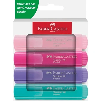 Abbildung von FABER CASTELL TL 46 Pastell Textmarker Mehrfarbig