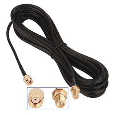 Abbildung von GTIWUNG WLAN Antenne Verlängerungskabel, SMA Male to Female Connector, Antenna Extension Cable, Antennenkabel, Stecker und Sticks,10m