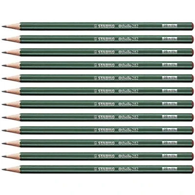 Abbildung von Bleistift STABILO Othello 12er Pack Härtegrad B