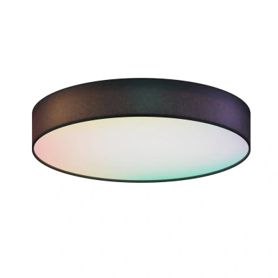 Abbildung von CALEX Smart LED Deckenleuchte, Mit App und Kompatibel Alexa Sprachsteuerung, WLAN Deckenlampe 30cm, Schwarz