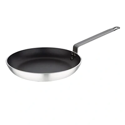 Abbildung von Vogue Pro Antihaft Bratpfanne 280 mm, 1,8 Liter Fassungsvermögen, Teflon Aluminium, Abmessungen: 45(H) x 280(Ø) S344