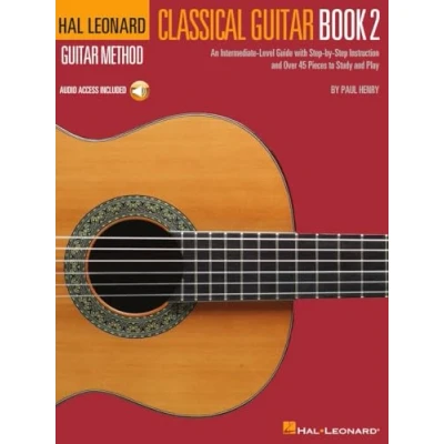 Abbildung von Hal Leonard Classical Guitar Method: An Intermediate level Guide With step by Instructions Access to Online Audio Includes Downloadable (2)