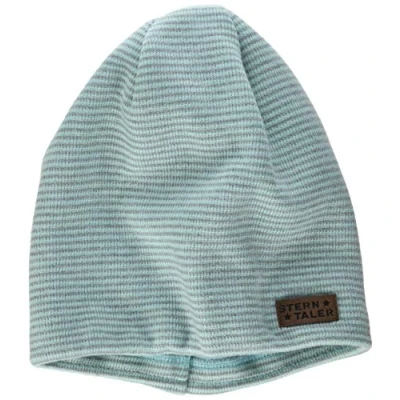 Abbildung von Sterntaler Unisex Baby Slouch Beanie Hat, Helltürkis, 47 EU