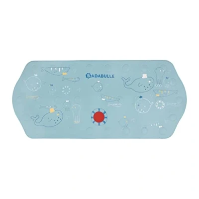 Abbildung von Badabulle XXL Badematte Meerestiere für Kinder, 91 x 40 cm, rutschfest &amp; mit Temperatursensor
