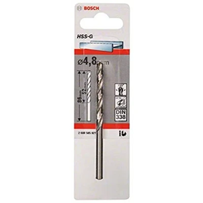 Abbildung von Bosch Accessories Professional Metallbohrer HSS G geschliffen (Ø 4,8 mm)