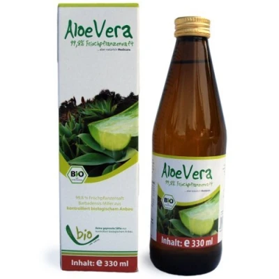 Abbildung von Bio Aloe Vera Saft 330 ml Glasflasche, 330ml