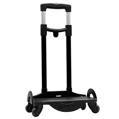 Abbildung von Trolley Rucksack Tragehilfe 360º Multidirektional Rotierbare Räder Mit Vorderem Kippschutz und Verstärkten Seiten Ideal um Jeden Anzupassen Toybags