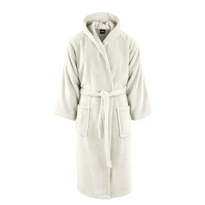 Abbildung von SWEET HOME Unisex Accappatoio Classic Bademantel für Damen und Herren mit Kapuze, Snow White, XXL