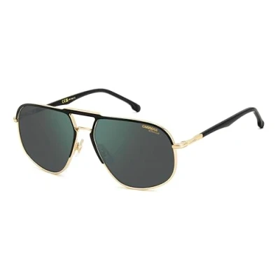Abbildung von Carrera Unisex Sonnenbrille 318/S 2m2 60/16/145 Herren Sunglasses, 2M2/Q3 Black Gold, 60