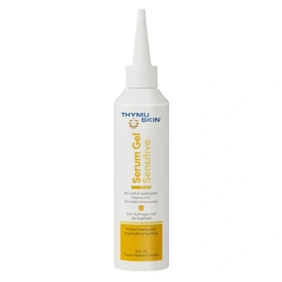 Abbildung von THYMUSKIN Sensitive Serum Gel: Bei diffusem Haarausfall und kleinen, kahlen Stellen. Stimuliert den Haarwuchs (1 x 100 ml)