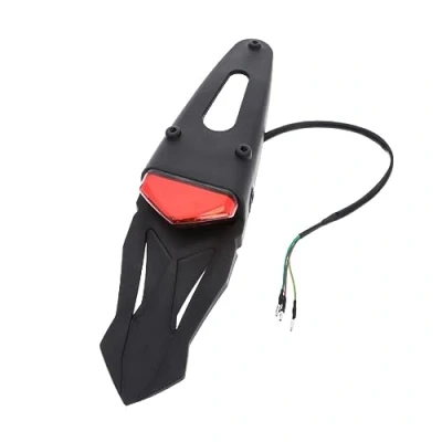 Abbildung von Enduro LED Rücklicht Kennzeichenhalter für Motocross Offroad