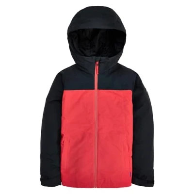 Abbildung von Burton BOYS Lodgepole Snowboardjacke für Kinder, Größe: 150 163, True black/tomato
